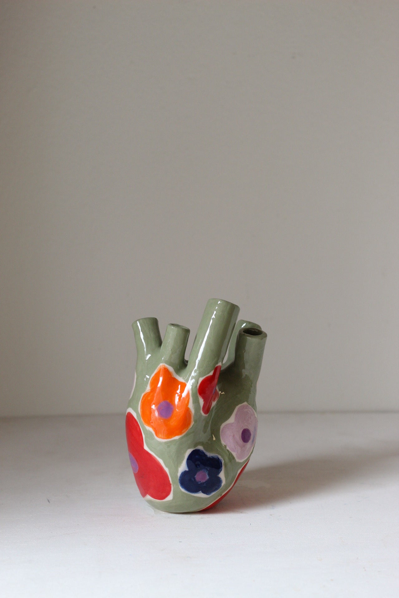 Corazón raro serie flores