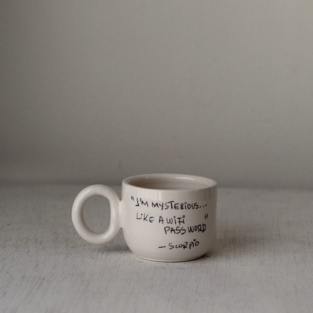 Scorpio, taza mediana 180ml