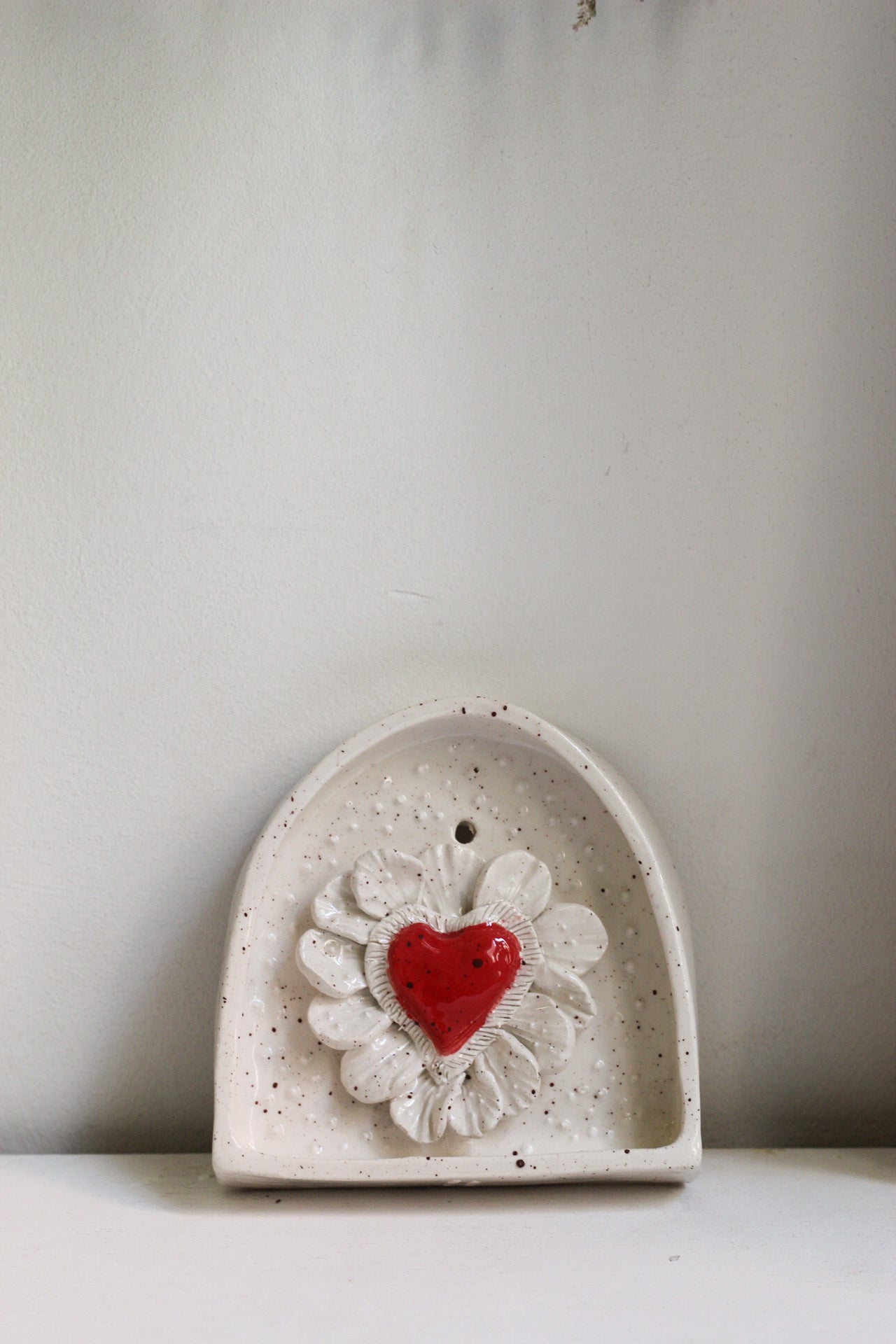 Milagrito corazón rojo