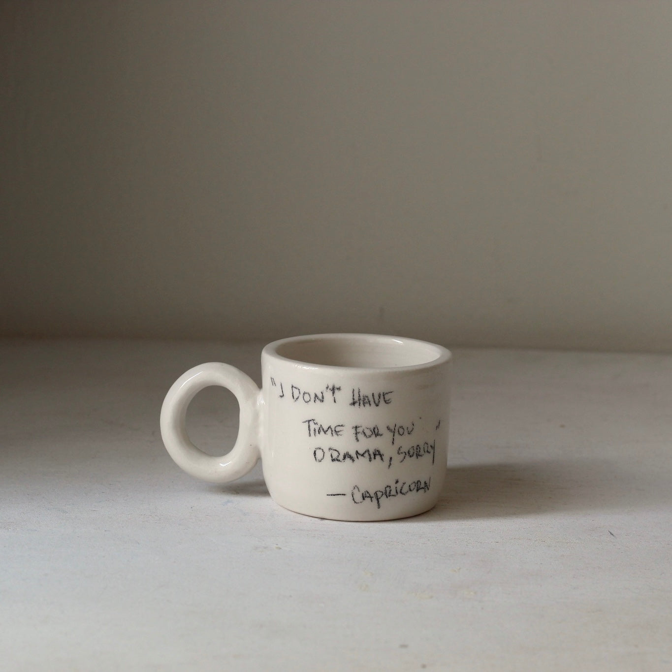 Capricorn, taza mediana 180ml