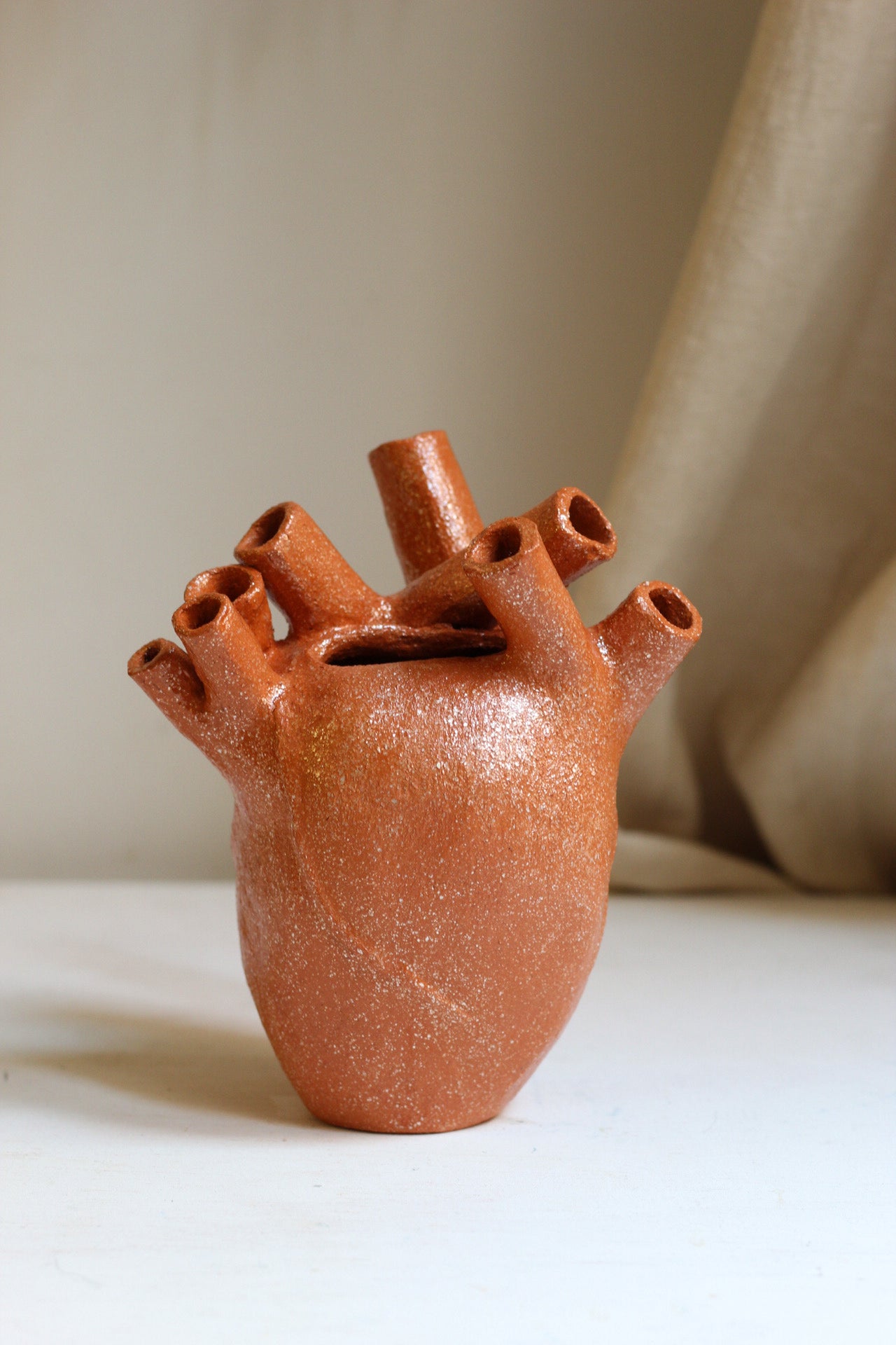 Corazón raro serie terracota