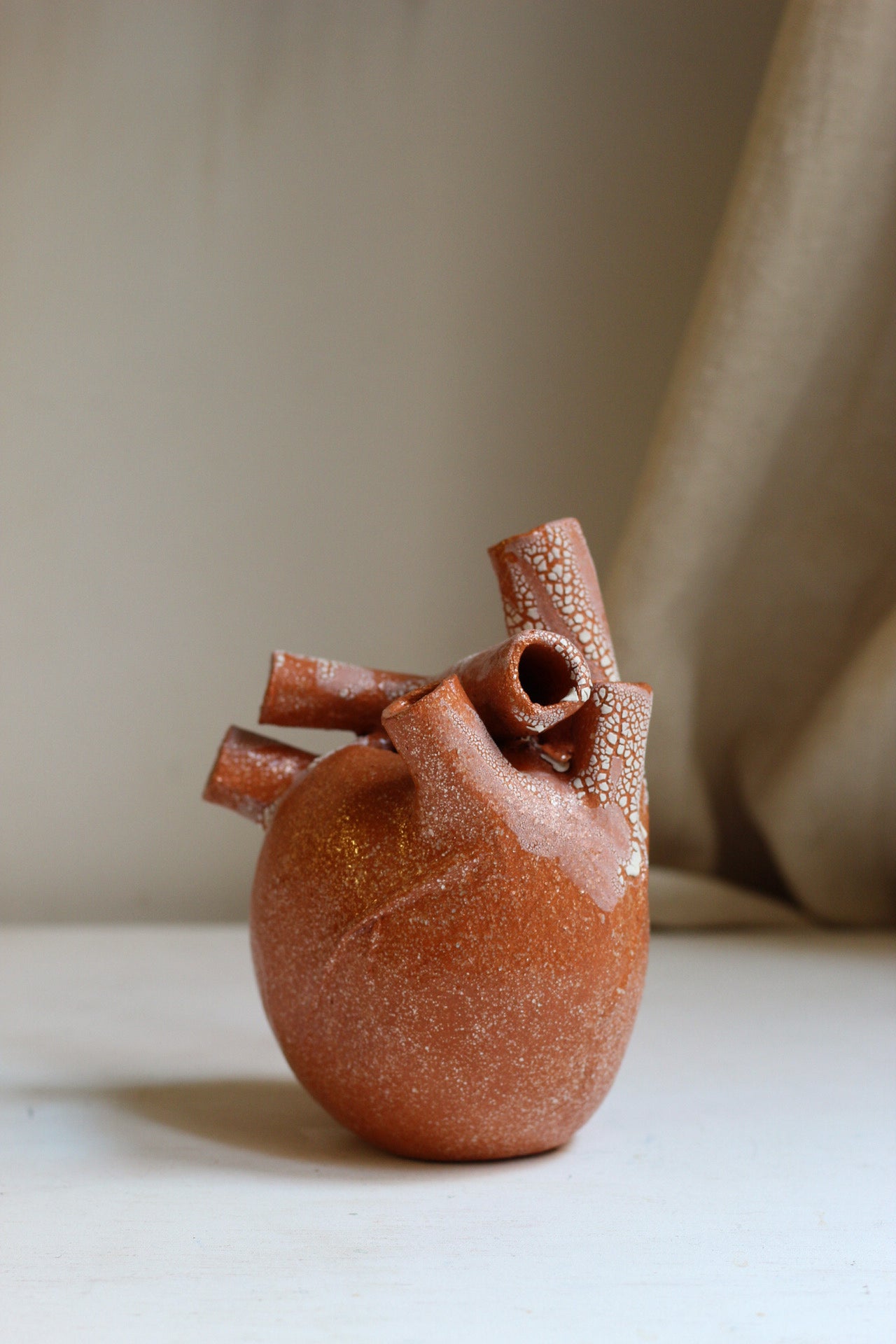 Corazón raro serie terracota