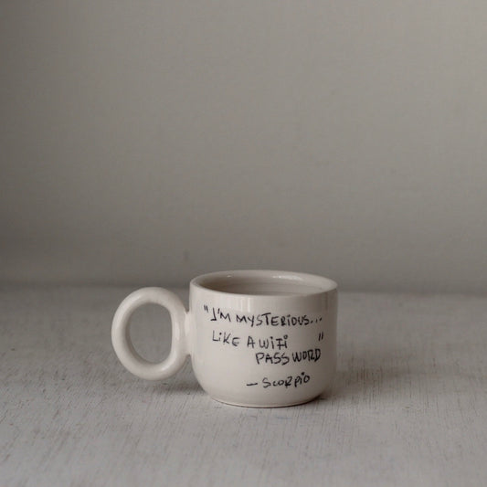 Scorpio, taza mediana 180ml