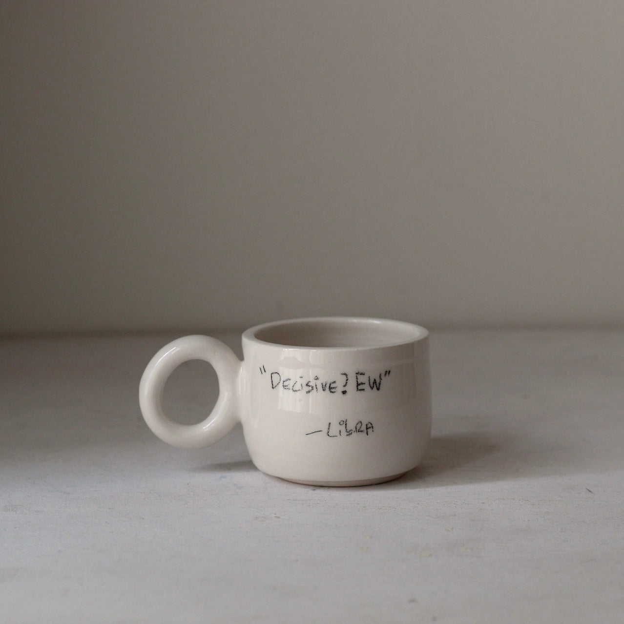 Libra, taza mediana 180ml