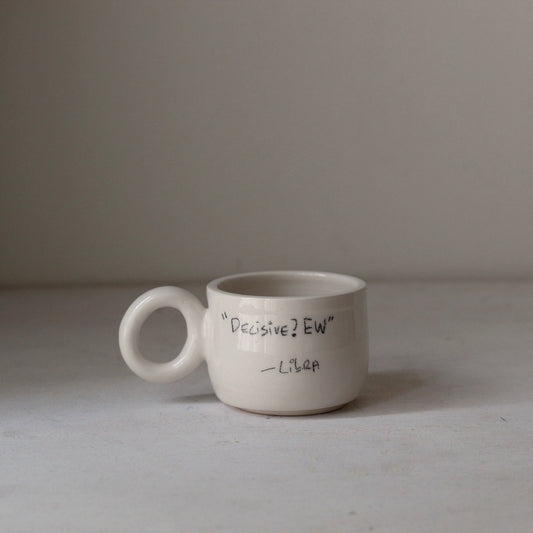 Libra, taza mediana 180ml